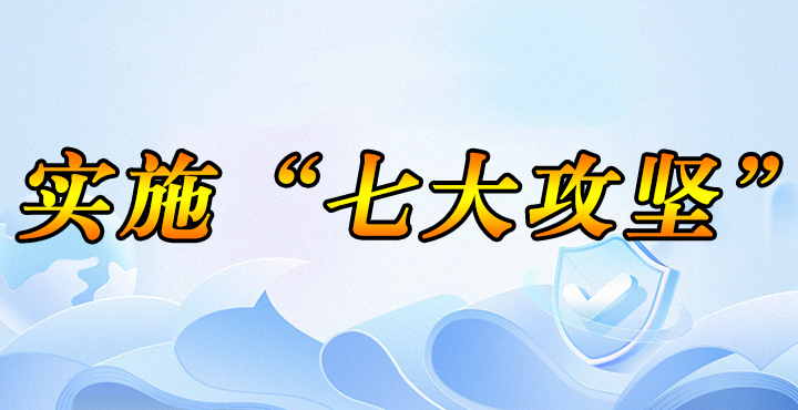 实施“七大攻坚”